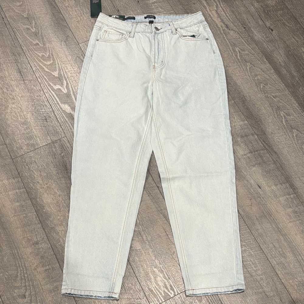 Wild Fable Cream Straight Leg Jeans